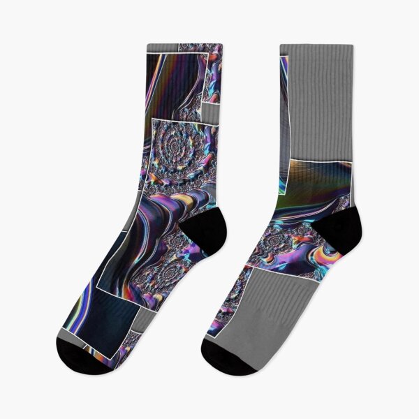 Item preview, Iridescent Fractal Wave Multi-Panel designed and sold by KingsArtworx 2.