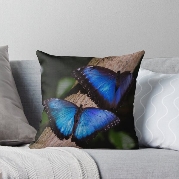 Item preview, Blue Butterfly Duo 1x1 designed and sold by PhotoArtbyGrace.
