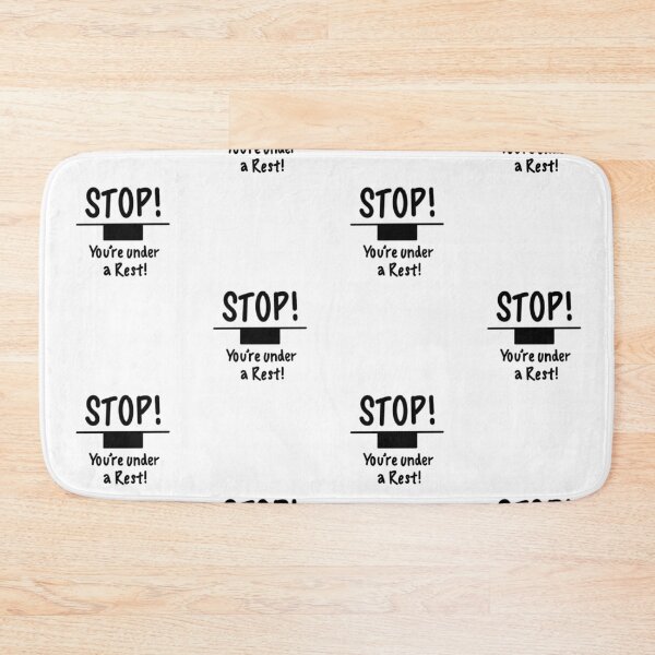 Item preview, STOP! You're under a (Semibreve) Rest! designed and sold by thatmusiclife.