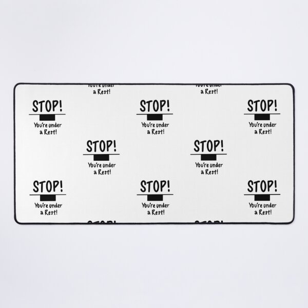 Item preview, STOP! You're under a (Semibreve) Rest! designed and sold by thatmusiclife.