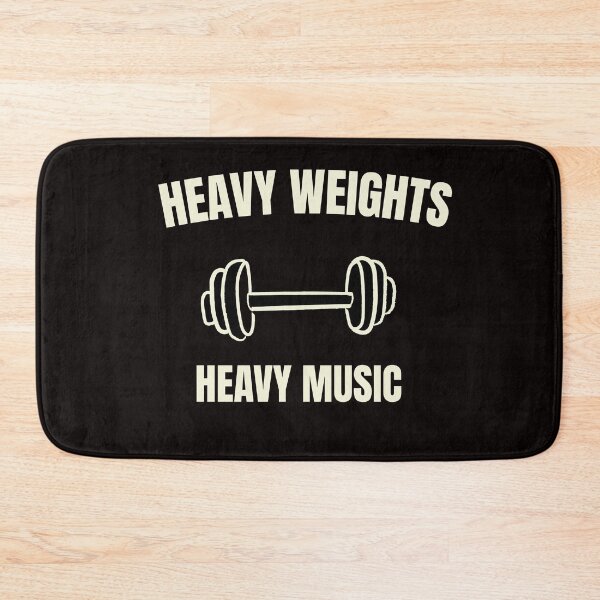Item preview, Heavy Weights Heavy Music Shirt, Gym Workout T-Shirt, Vintage Bodybuilding Tee, Fitness Metal Head Shirt, Powerlifting Gift, Pump Cover designed and sold by HardcoreGains.