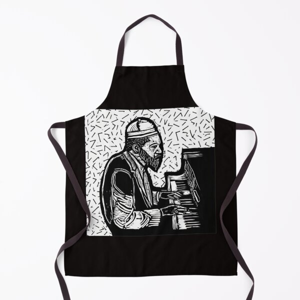 Item preview, Linocut Pianist Graphic Art designed and sold by Hector-Studio.