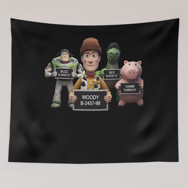 Item preview, Story Gang Mugshot Woody Buzz  designed and sold by TwolipfweddyTM.