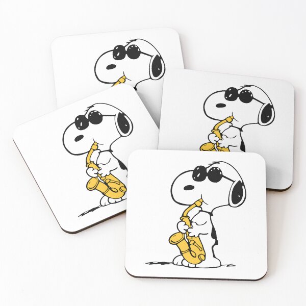 Item preview, Snoopy Saxophone Sunglasses Jazz Cool  designed and sold by LittleMamastore.