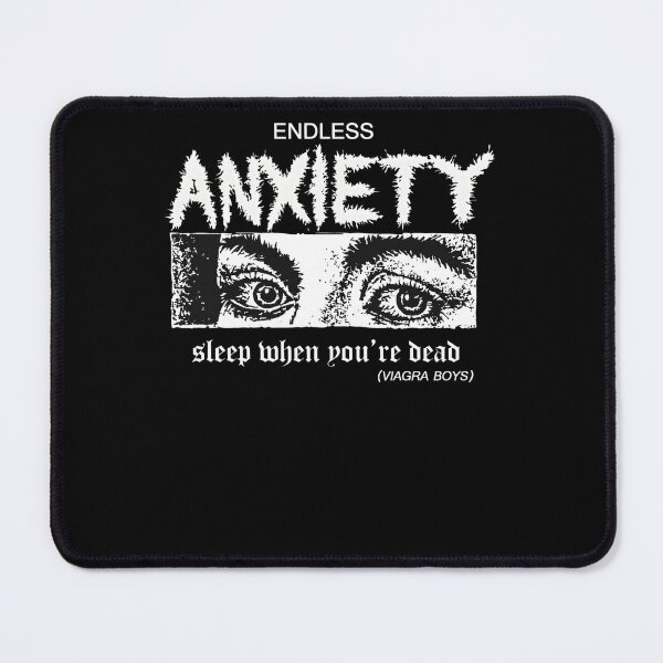 Item preview, Endlesss Anxiety Sleep When You're Dead designed and sold by grinbats.