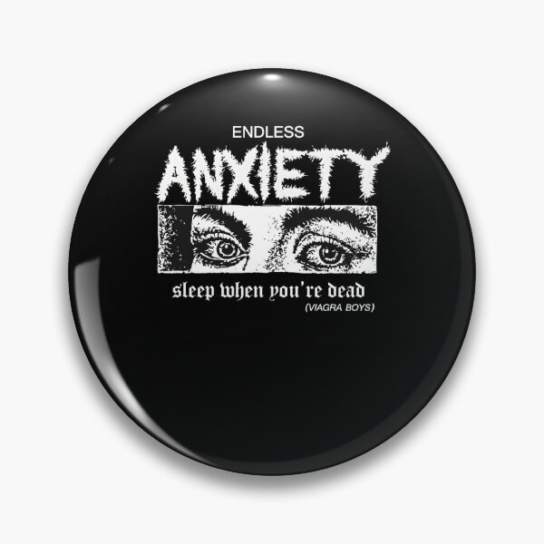 Item preview, Endlesss Anxiety Sleep When You're Dead designed and sold by grinbats.