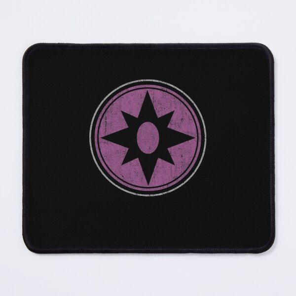 Item preview, Retro Violet Interstellar Star Emblem Circular Sign designed and sold by BrielleKreiger.