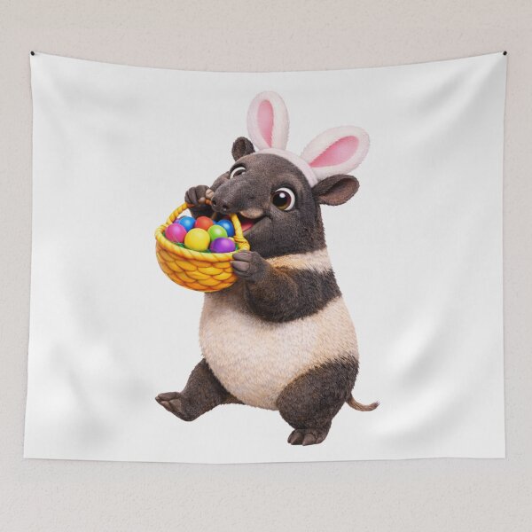 Item preview, Mountain Tapir Easter Eggs designed and sold by Sillytoe.