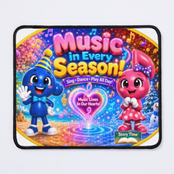 Item preview, round and round Music in Every Season: Sing Along with PipyPink & BippyBlue! designed and sold by zillyx.