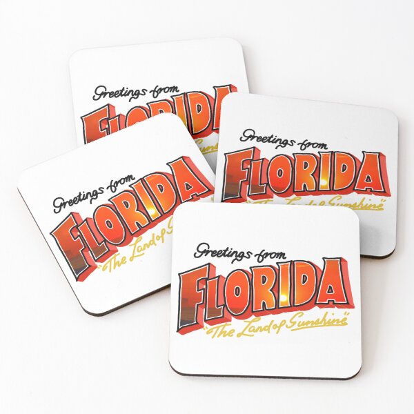 Item preview, Greetings from FLORIDA (in red) designed and sold by lukeferd.