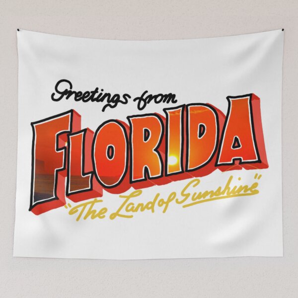 Item preview, Greetings from FLORIDA (in red) designed and sold by lukeferd.