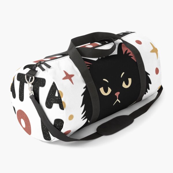 Item preview, Emotionally Attached To My Cat Cute Black Cat Colorful Typography Design designed and sold by cannsuh.
