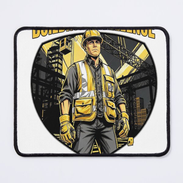 Item preview, Building Excellence Construction Worker Foreman designed and sold by VISIONSTURME.