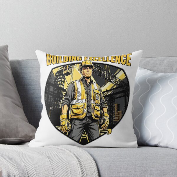 Item preview, Building Excellence Construction Worker Foreman designed and sold by VISIONSTURME.