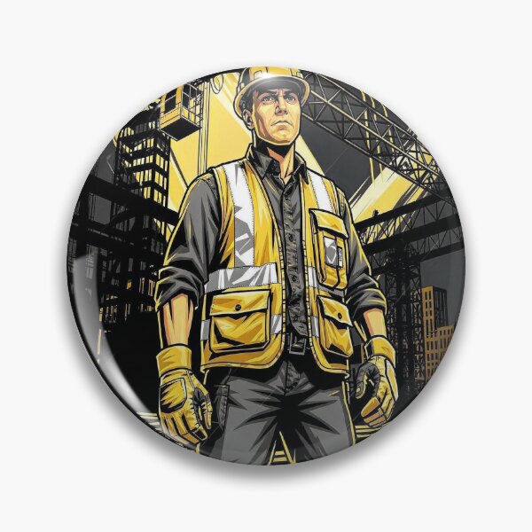 Item preview, Building Excellence Construction Worker Foreman designed and sold by VISIONSTURME.