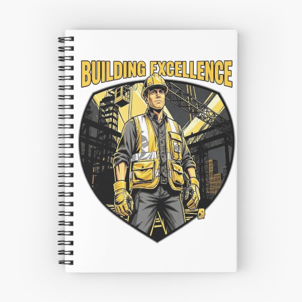 Item preview, Building Excellence Construction Worker Foreman designed and sold by VISIONSTURME.