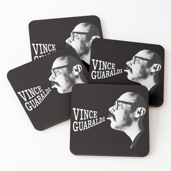 Item preview, Vince Guaraldi Jazz Music Portrait Art designed and sold by Hector-Studio.
