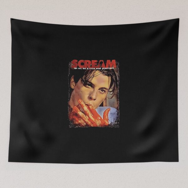 Item preview, Retro Nineties Slasher Thriller Portrait designed and sold by AidaWillisa.