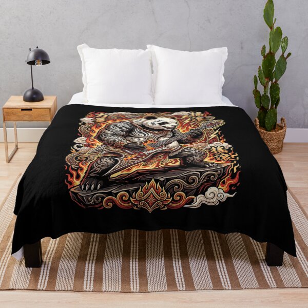 Item preview, Fierce Dragon Tattoos Panda Rocker designed and sold by HexOne.