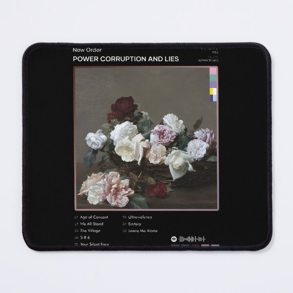 Item preview, New Order - Power Corruption and Lies Tracklist Album designed and sold by CasimirKuphal.