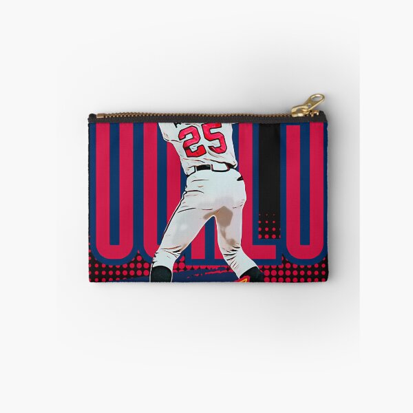 Item preview, Andruw Jones Baseball Iconic Swing With Jersey 25 designed and sold by vinay vasamsetty.