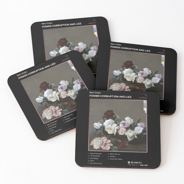 Item preview, New Order - Power Corruption and Lies Tracklist Album designed and sold by CasimirKuphal.