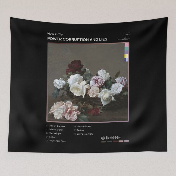Item preview, New Order - Power Corruption and Lies Tracklist Album designed and sold by CasimirKuphal.