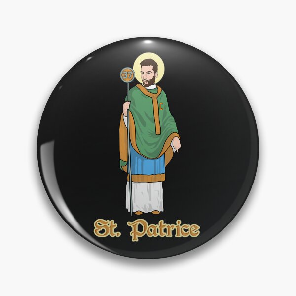 Item preview, Saint Patrice Updated With Captains Patch designed and sold by vinay vasamsetty.