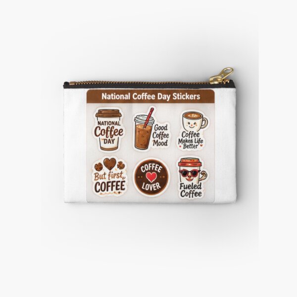 Item preview, National Coffee Day Coffee Lover Cozy Illustration designed and sold by LearnFunStore.