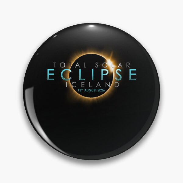 Item preview,  Total Solar Eclipse 12Th August 2026  Iceland - Totality designed and sold by ZombiGrrrl.