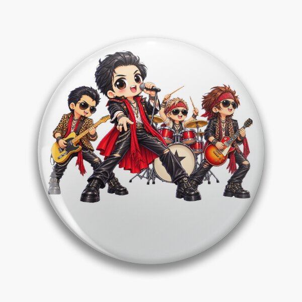 Item preview, Vintage 80's Rock Bands Eighties 80s Party Music Halloween designed and sold by QuiteOrbit.