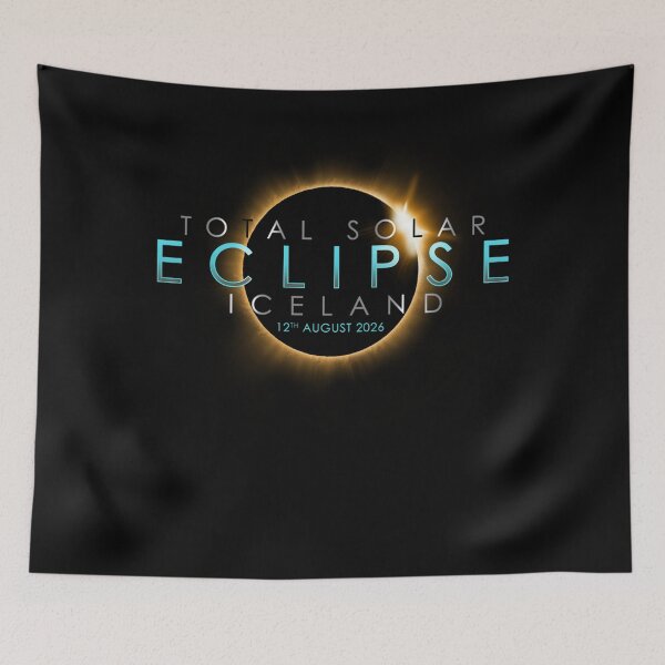 Item preview,  Total Solar Eclipse 12Th August 2026  Iceland - Totality designed and sold by ZombiGrrrl.