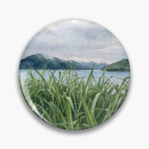 Item preview, Where the tall grass meets the calm water and endless sky. designed and sold by NONCHATA.