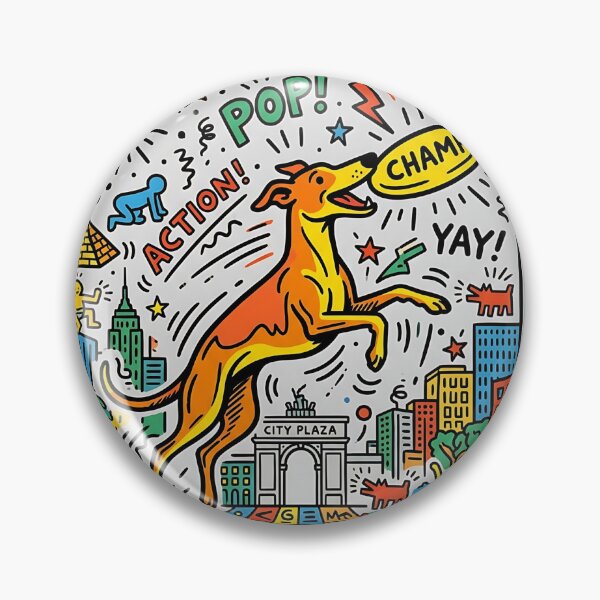 Item preview, Whippet Frisbee Champion designed and sold by PictoVibe.
