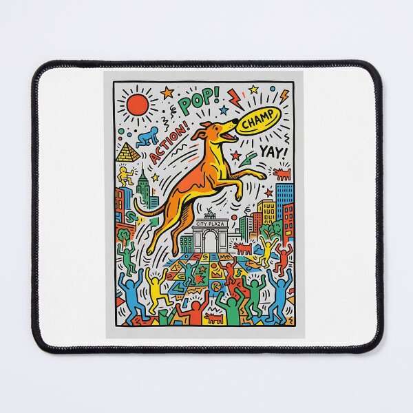 Item preview, Whippet Frisbee Champion designed and sold by PictoVibe.
