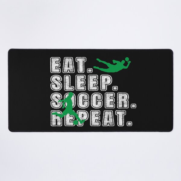Item preview, Eat Sleep Soccer Repeat Retro Distressed Sports designed and sold by VISIONSTURME.