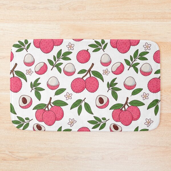 Item preview, Fresh Lychee Fruit Botanical Pattern Illustration designed and sold by Owcomm.