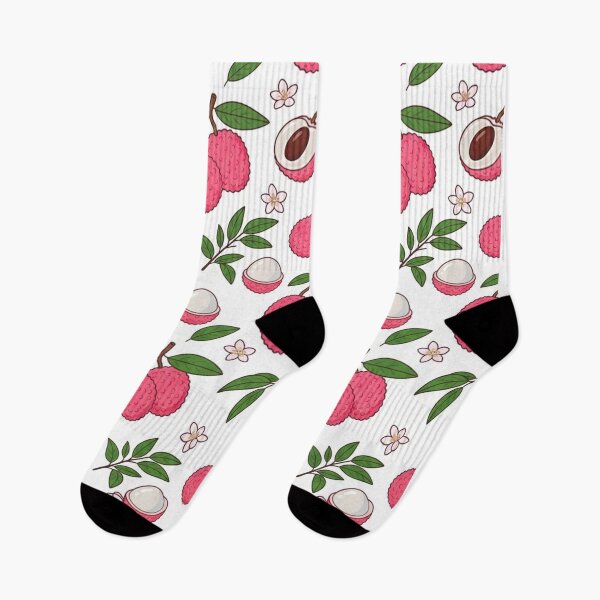 Item preview, Fresh Lychee Fruit Botanical Pattern Illustration designed and sold by Owcomm.