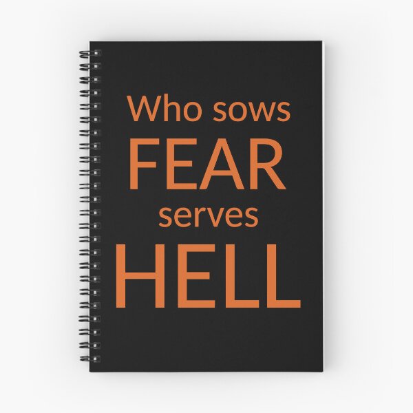 Item preview, Who sows fear serves hell_V1D designed and sold by ART OF ORION.