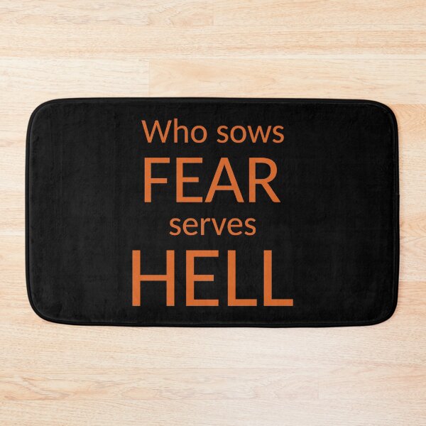 Item preview, Who sows fear serves hell_V1D designed and sold by ART-OF-ORION.