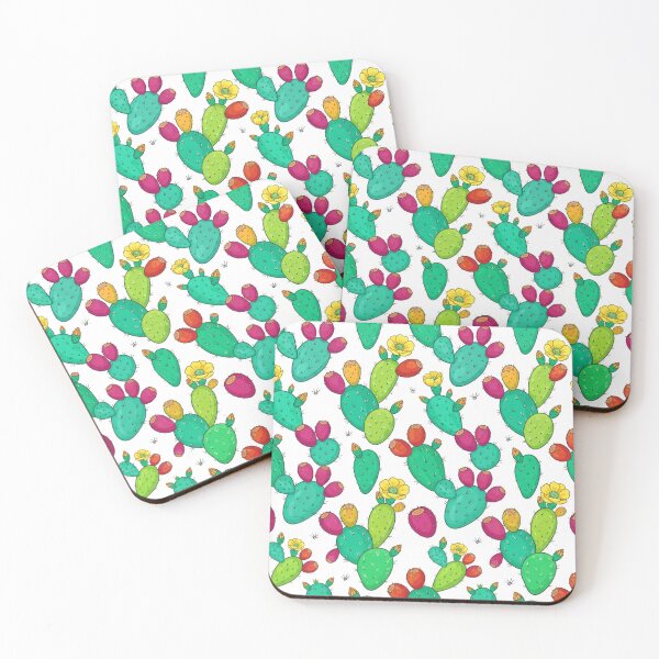 Item preview, Vibrant Colorful Cactus Desert Succulent Pattern designed and sold by Owcomm.