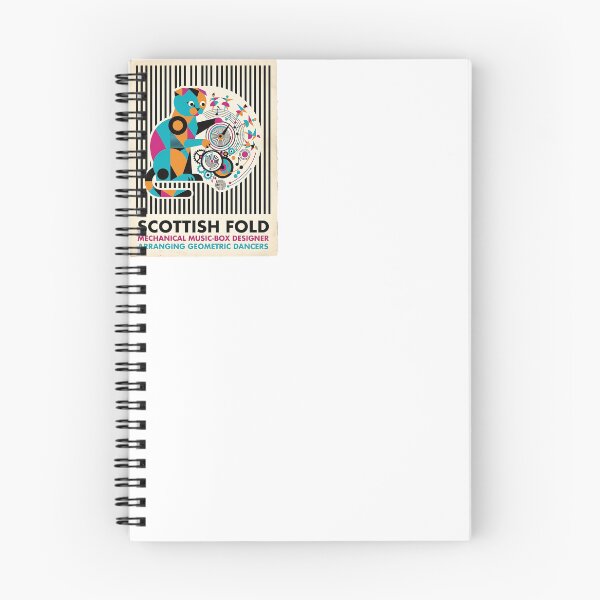 Item preview, Scottish Fold Music-Box Designe designed and sold by PictoVibe.