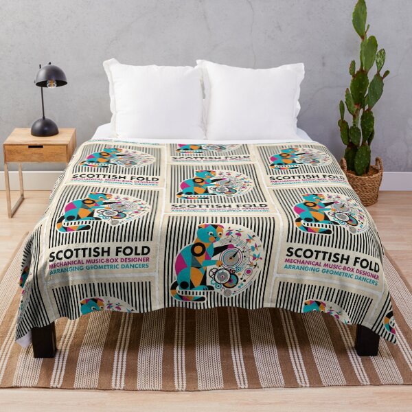 Item preview, Scottish Fold Music-Box Designe designed and sold by PictoVibe.