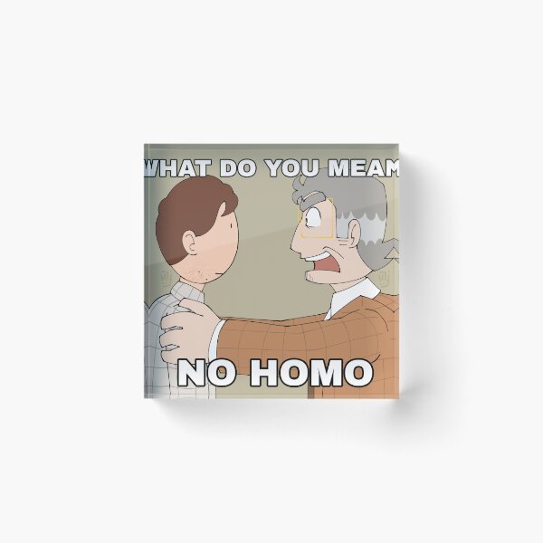 Item preview, The Stanley Parable - WHAT DO YOU MEAN NO HOMO designed and sold by MicrowavedToons.