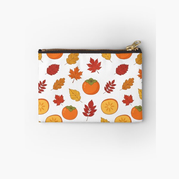 Item preview, Autumn Persimmon Fruit And Fall Leaves Pattern designed and sold by Owcomm.