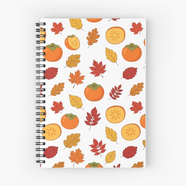 Item preview, Autumn Persimmon Fruit And Fall Leaves Pattern designed and sold by Owcomm.