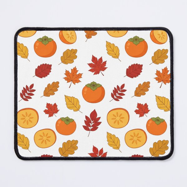 Item preview, Autumn Persimmon Fruit And Fall Leaves Pattern designed and sold by Owcomm.