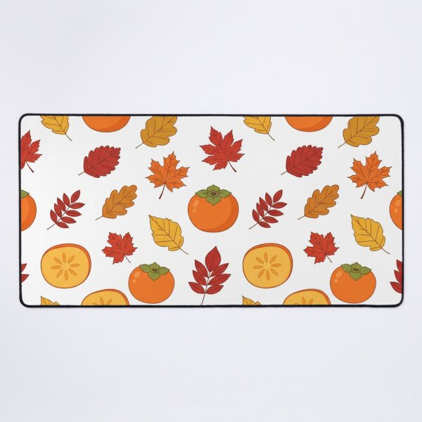 Item preview, Autumn Persimmon Fruit And Fall Leaves Pattern designed and sold by Owcomm.