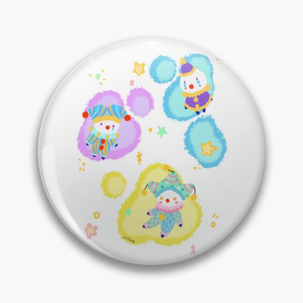 Item preview, Cute Colorful Clowns designed and sold by FistApology.