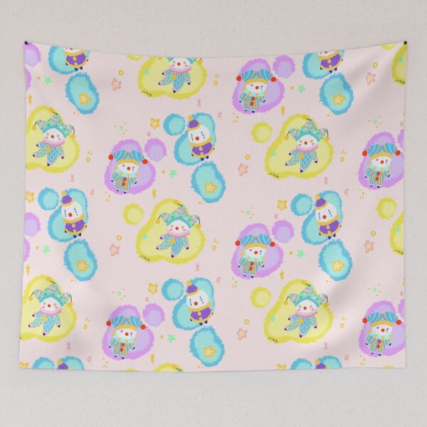 Item preview, Cute Colorful Clowns designed and sold by FistApology.